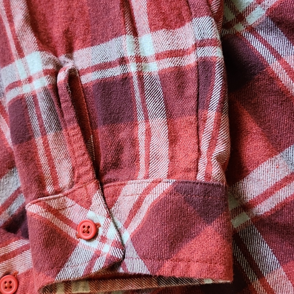 Columbia Plaid Flannel Shirt NEW - Picture 10 of 13